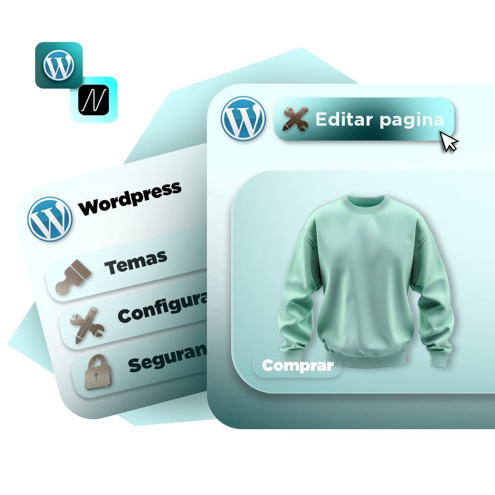 Serviço de WordPress gerenciado com segurança e otimização